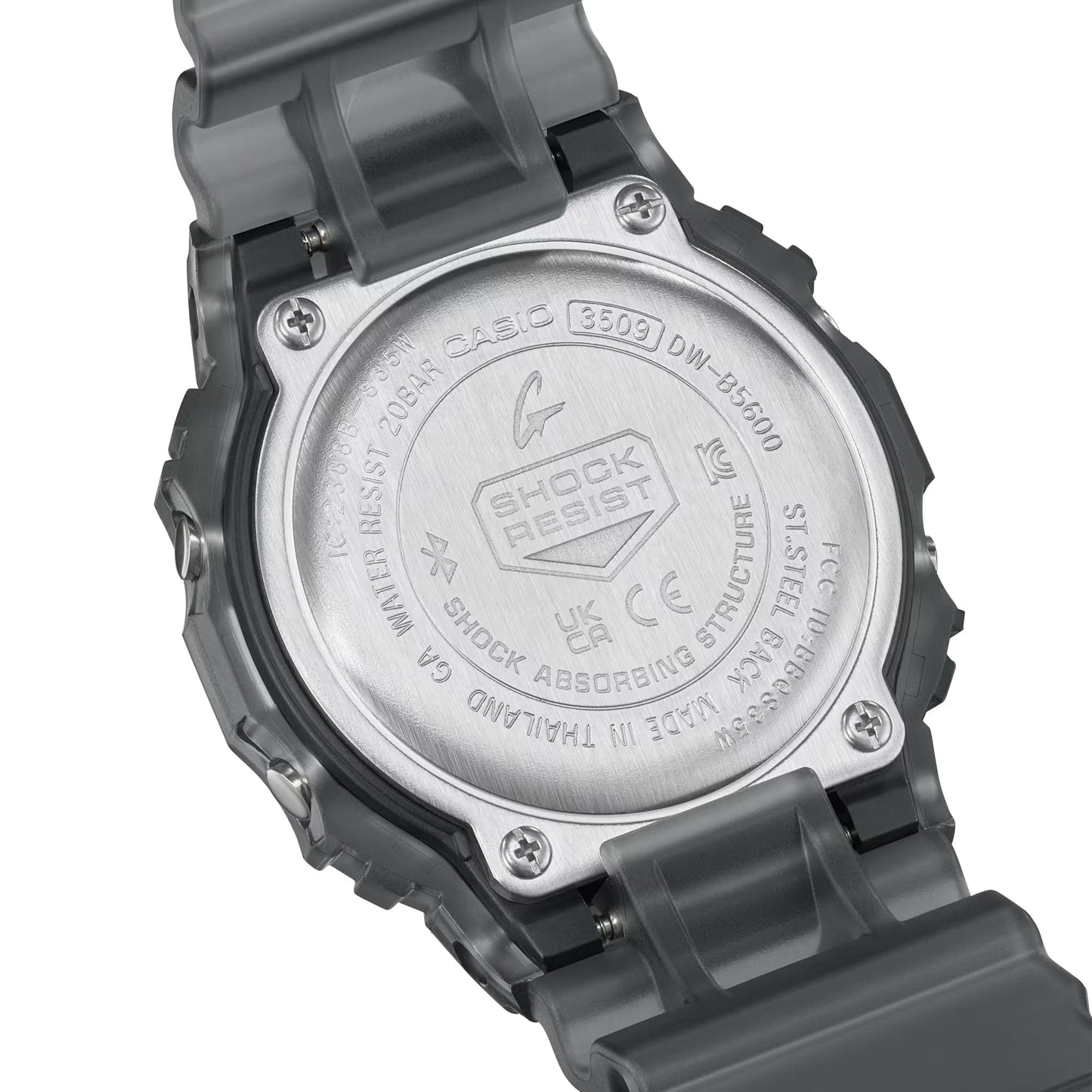 Reloj G-Shock deportivo correa de resina DW-B5600G-1