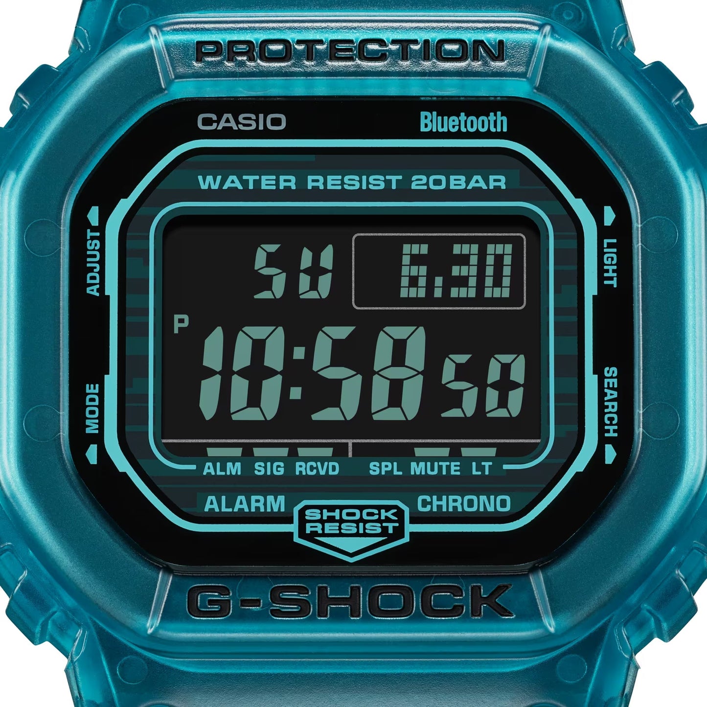 Reloj G-Shock deportivo correa de resina DW-B5600G-2