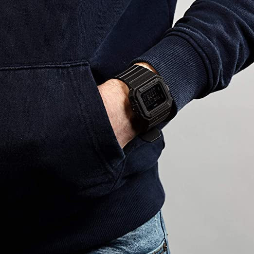 Reloj G-Shock deportivo correa de resina DW-D5500BB-1