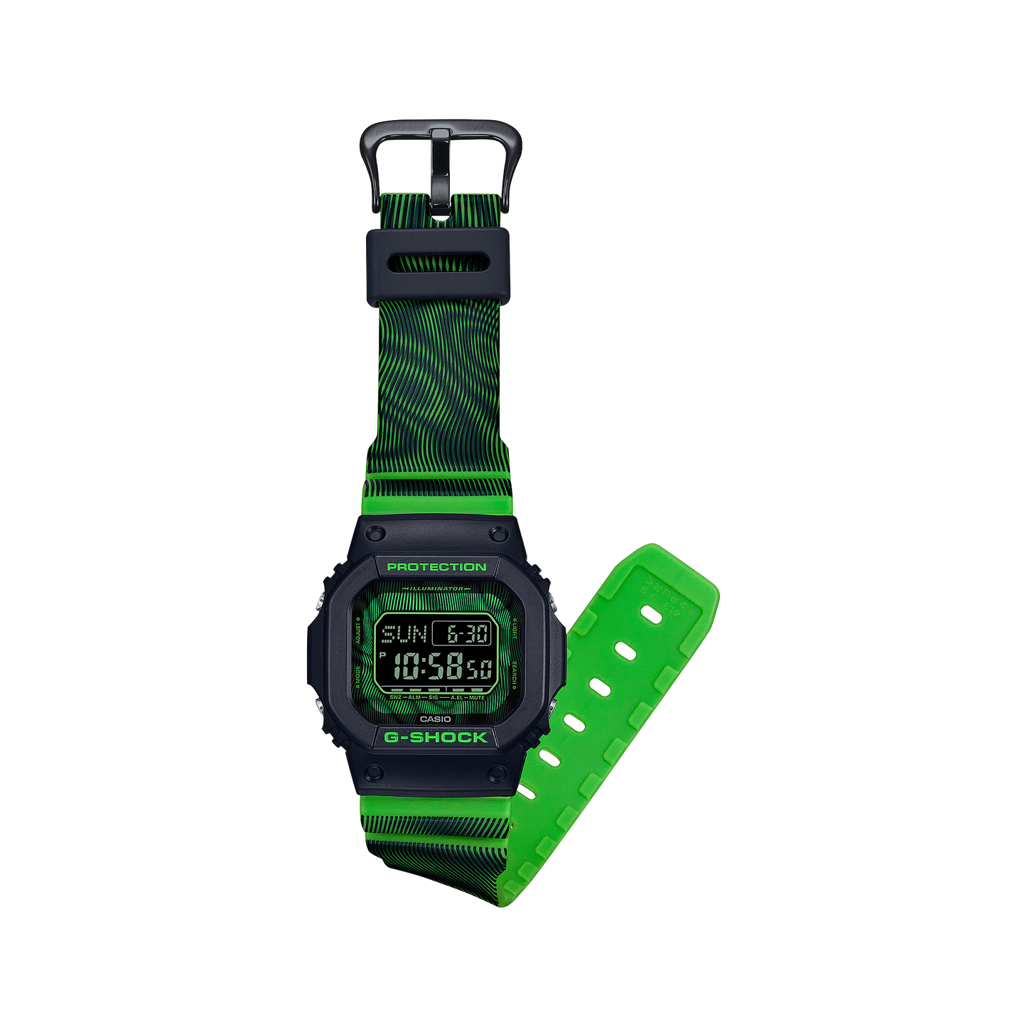 Reloj G-Shock deportivo correa de resina DW-D5600TD-3