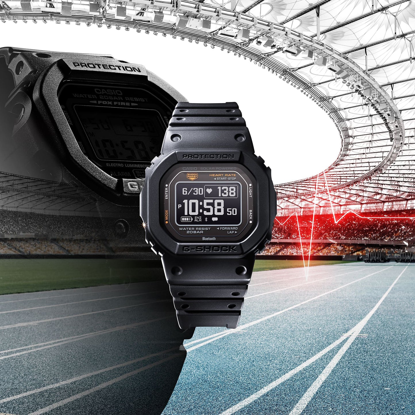 Reloj deportivo G-SHOCK G-SQUAD DW-H5600-1