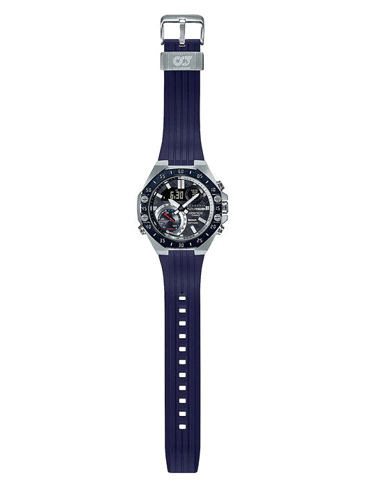 Reloj Edifice casual correa de resina ECB-10AT-1A