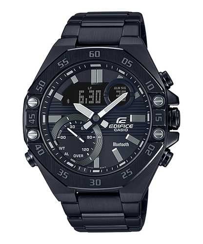 Reloj Edifice casual correa de acero inoxidable ECB-10DC-1A