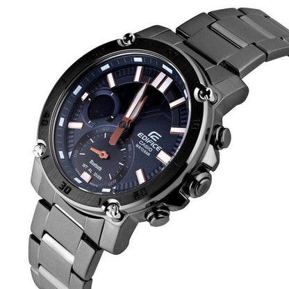 Reloj Edifice casual correa de acero inoxidable ECB-20DC-1A