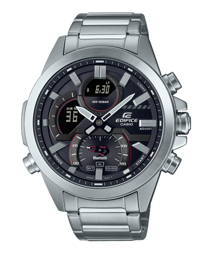 Reloj Edifice casual correa de acero inoxidable ECB-30D-1A