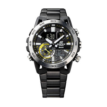 Reloj Edifice casual correa de acero inoxidable ECB-40DC-1A