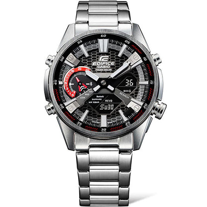 Reloj Edifice casual correa de acero inoxidable ECB-S100D-1A