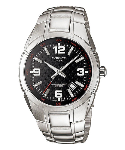 Reloj Edifice casual correa de acero inoxidable EF-125D-1AVU