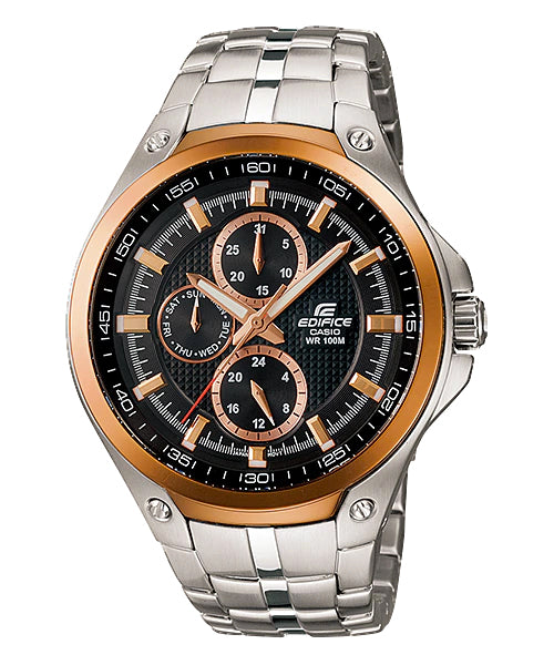 Reloj Edifice casual correa de acero inoxidable EF-326D-1AVU