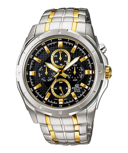 Reloj Edifice casual correa de acero inoxidable EF-328SG-1AVU