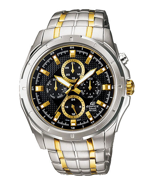 Reloj Edifice casual correa de acero inoxidable EF-328SG-1AVU