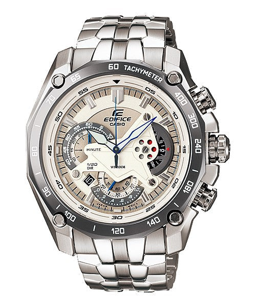 Reloj Edifice casual correa de acero inoxidable EF-550D-7AVU