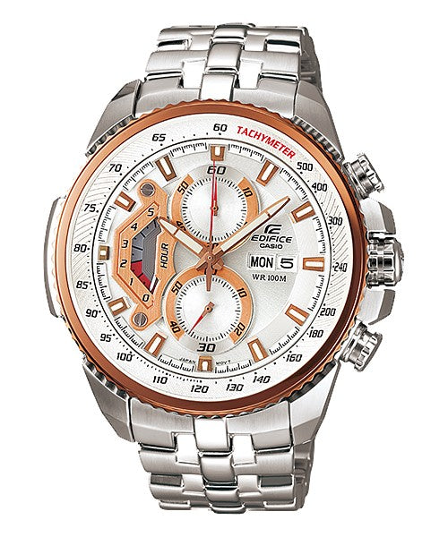 Reloj Edifice casual correa de acero inoxidable EF-558D-7AVU