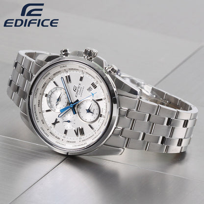 Reloj Edifice casual correa de acero inoxidable EFB-301JD-7A