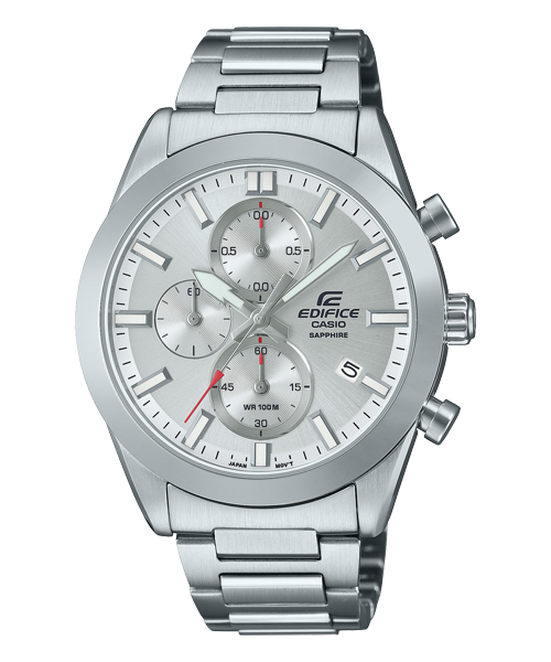 Reloj Edifice casual correa de acero inoxidable EFB-710D-7AV