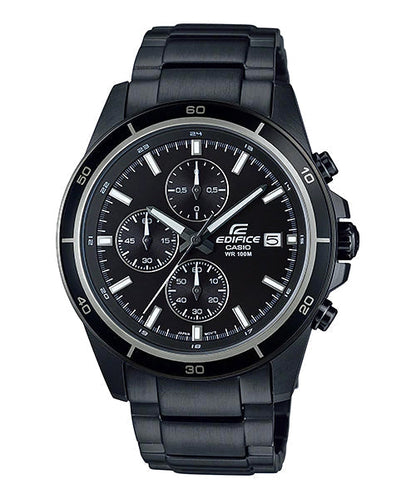Reloj Edifice casual correa de acero inoxidable EFR-526BK-1A1V