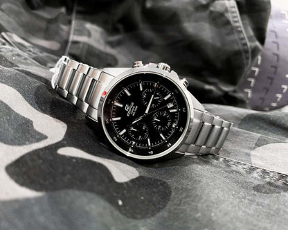 Reloj Edifice casual correa de acero inoxidable EFR-527D-1AV