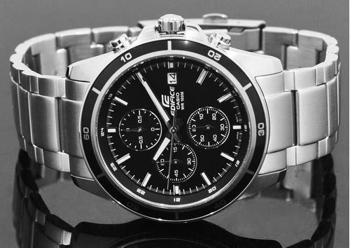 Reloj Edifice casual correa de acero inoxidable EFR-527D-1AV