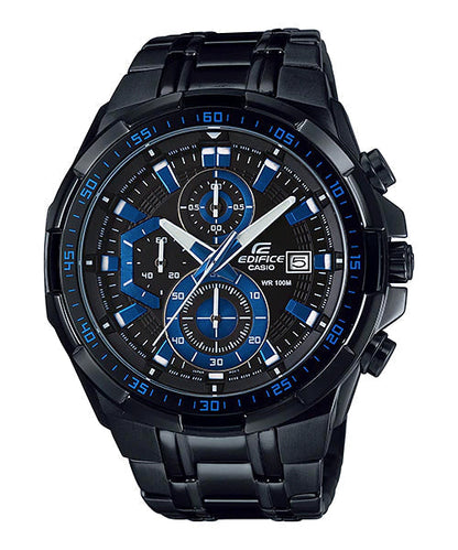 Reloj Edifice casual correa de acero inoxidable EFR-539BK-1A2V