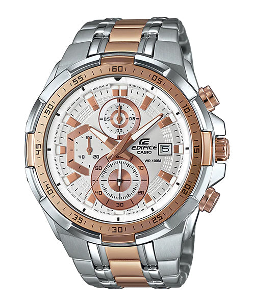 Reloj Edifice casual correa de acero inoxidable EFR-539SG-7A5V