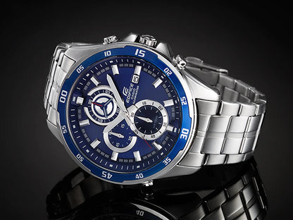 Reloj Edifice casual correa de acero inoxidable EFR-547D-2AV