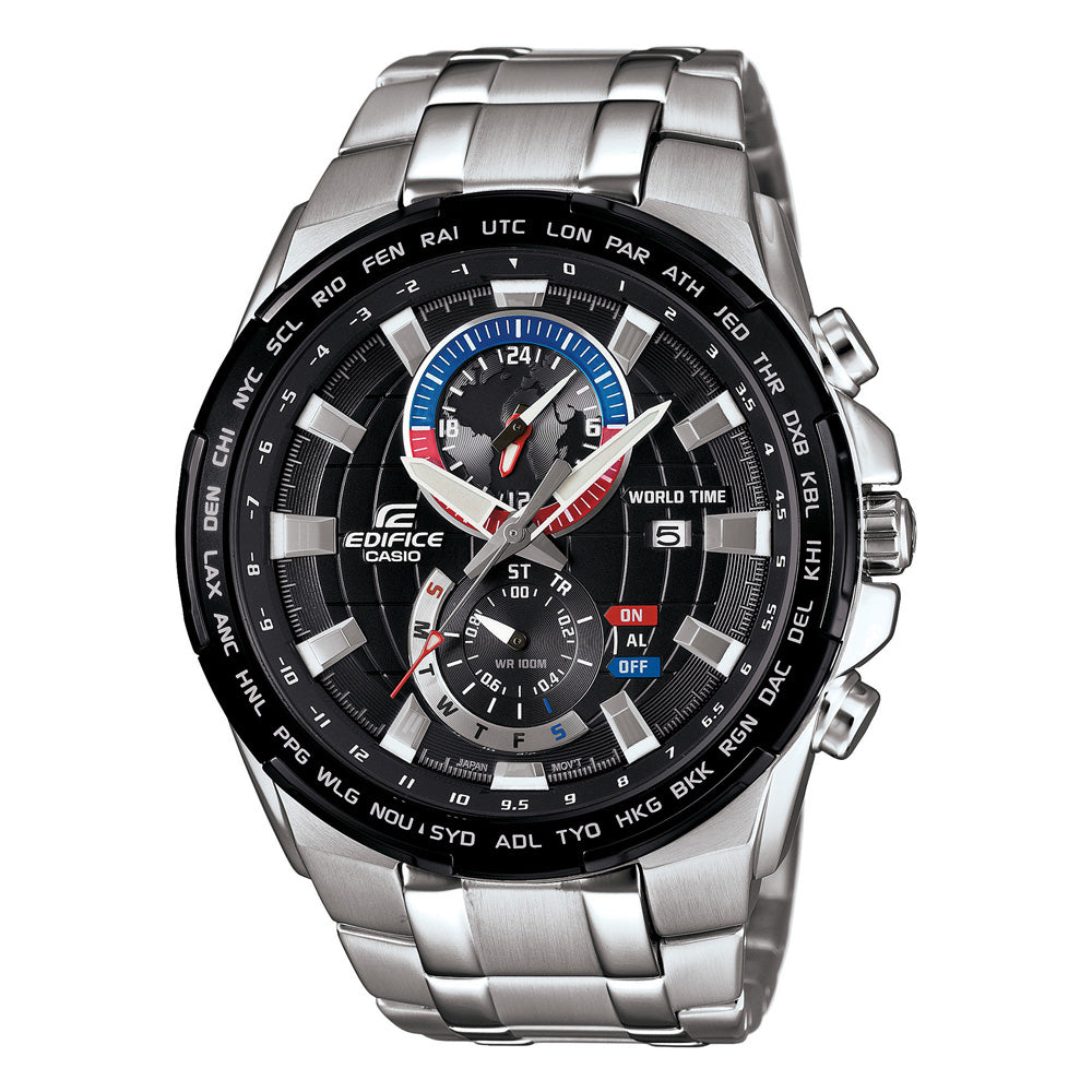 Reloj Edifice casual correa de acero inoxidable EFR-550D-1AV