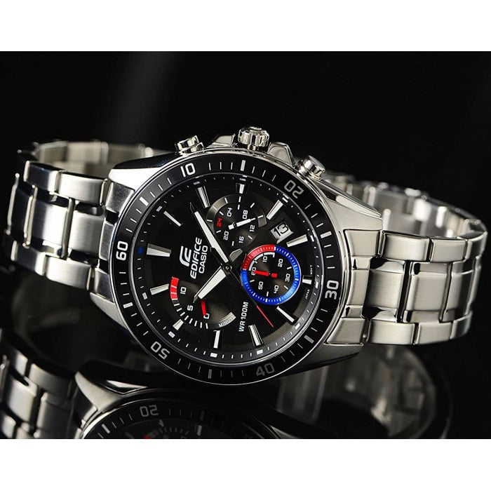 Reloj Edifice casual correa de acero inoxidable EFR-552D-1A3V