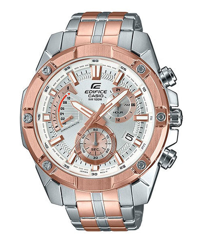 Reloj Edifice casual correa de acero inoxidable EFR-559SG-7AV