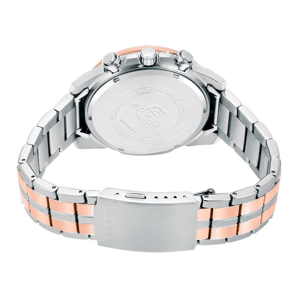 Reloj Edifice casual correa de acero inoxidable EFR-559SG-7AV