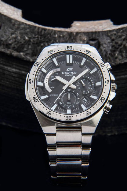 Reloj Edifice casual correa de acero inoxidable EFR-563D-1AV