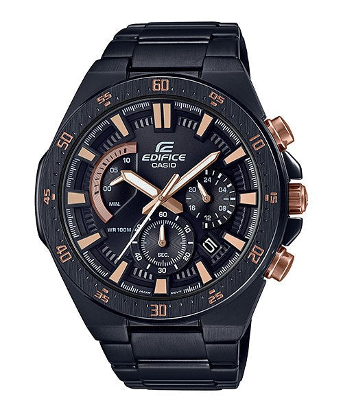 Reloj Edifice casual correa de acero inoxidable EFR-563DC-1AV
