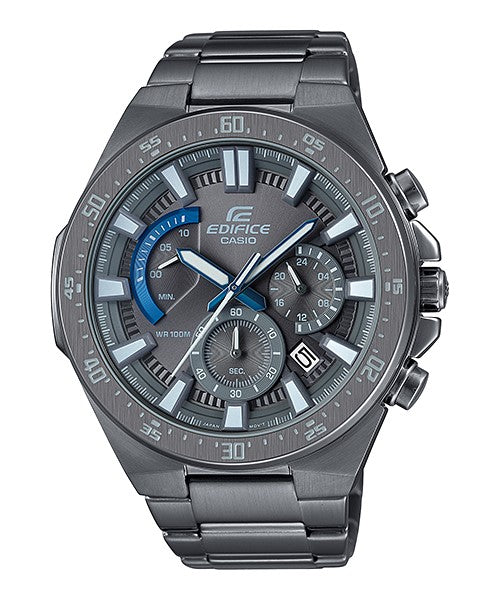 Reloj Edifice casual correa de acero inoxidable EFR-563GY-1AV