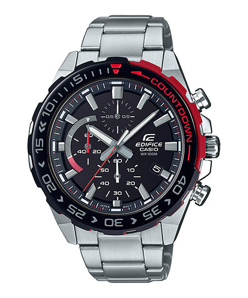 Reloj Edifice casual correa de acero inoxidable EFR-566DB-1AV