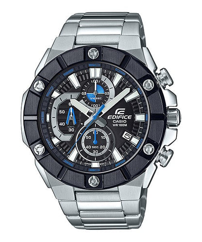 Reloj Edifice casual correa de acero inoxidable EFR-569DB-1AV