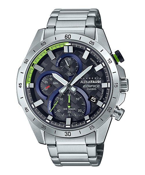 Reloj Edifice casual correa de acero inoxidable EFR-571AT-1A