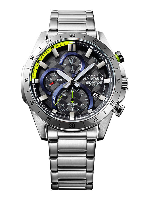 Reloj Edifice casual correa de acero inoxidable EFR-571AT-1A