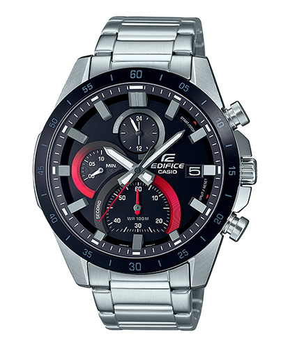 Reloj Edifice casual correa de acero inoxidable EFR-571DB-1A1V