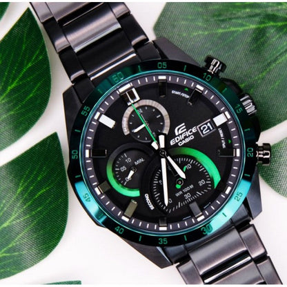 Reloj Edifice casual correa de acero inoxidable EFR-571DC-1AV