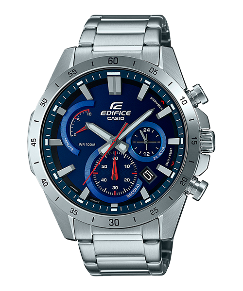 Reloj Edifice casual correa de acero inoxidable EFR-573D-2AV
