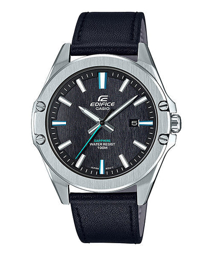 Reloj Edifice casual correa de cuero EFR-S107L-1AV