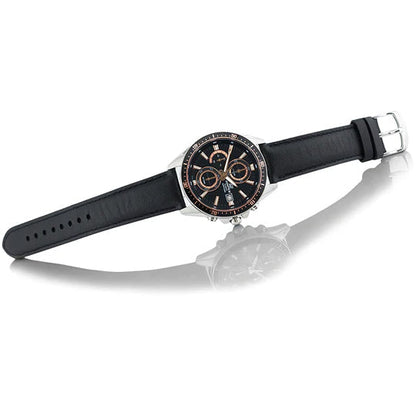 Reloj Edifice casual correa de cuero EFR-S565L-1AV