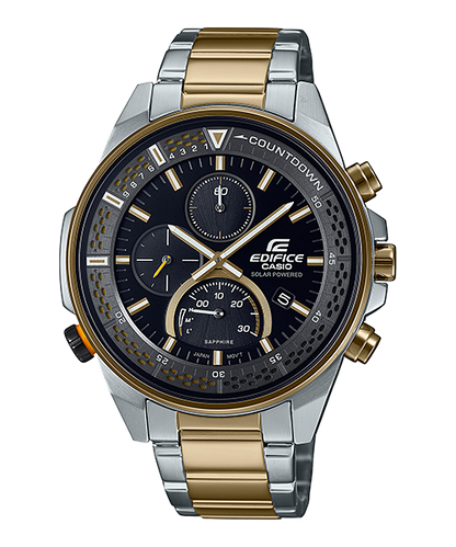 Reloj Edifice casual correa de acero inoxidable EFS-S590SG-1AV