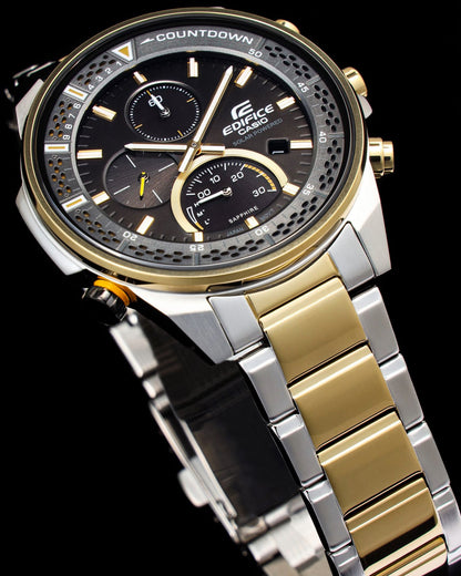 Reloj Edifice casual correa de acero inoxidable EFS-S590SG-1AV