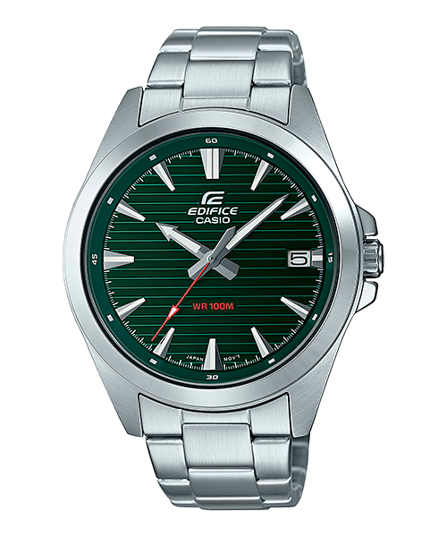 Reloj Edifice casual correa de acero inoxidable EFV-140D-3AV