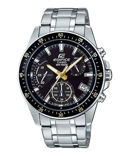 Reloj Edifice casual correa de acero inoxidable EFV-540D-1A9V