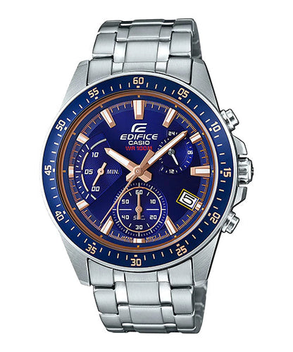 Reloj Edifice casual correa de acero inoxidable EFV-540D-2AV