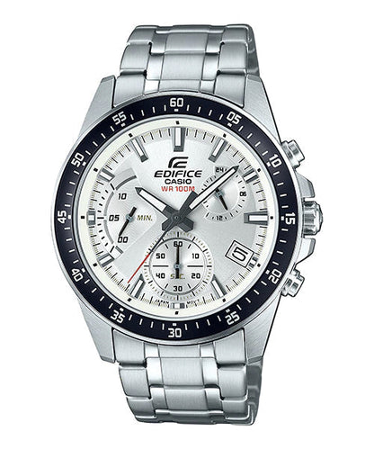 Reloj Edifice casual correa de acero inoxidable EFV-540D-7AV