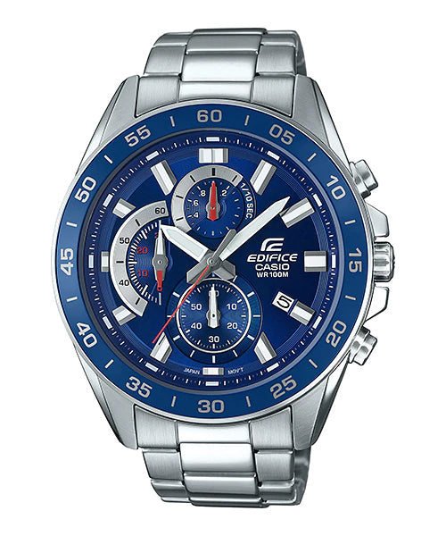 Reloj Edifice casual correa de acero inoxidable EFV-550D-2AV