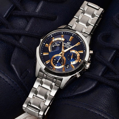 Reloj Edifice casual correa de acero inoxidable EFV-580D-2AV