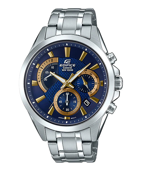 Reloj Edifice casual correa de acero inoxidable EFV-580D-2AV